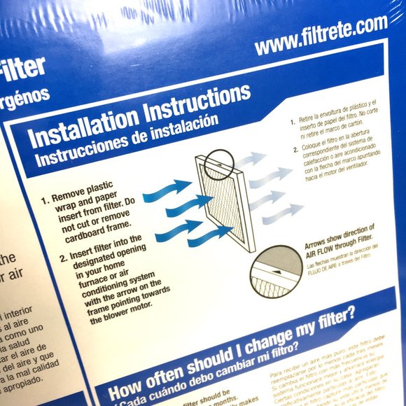 Filtrete 2 Pack Allergen MPR 1900 Air Filter NWT - Picture 6 of 15